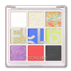 FOCALLURE Shimmer Matte Eyeshadow Palette,Smooth Mineral Eyeshadow Pigment,Easy to Create Daily Look,Long Lasting Professional Eye Shadow Makeup