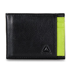 Reebok Leather Bifold Wallet with Card Case