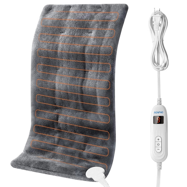 RENPHO Heating Pad - 10 Heat Settings, Auto Shut-Off, 12x24 Inch Comfort