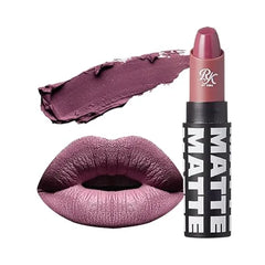 Ruby Kisses Lipstick, Matte Finish, Long-Lasting, Highly Pigmented, Smooth Apply, Full Coverage Lip Color Makeup