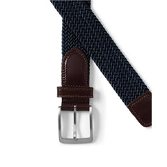 Lands' End Men's Elastic Braid Belt