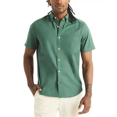 Nautica Men's Classic-Fit Stretch Button-Down Oxford Shirt