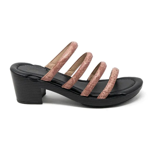 Solely Jane Raleigh Heel with Black Base Option - Rouge