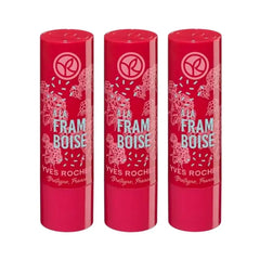 Yves Rocher Lip Balm - Nourishing Lip Care Hydrating Balm Berry Scent Long-Lasting Moisture, Soft and Smooth Lips Rich Hydration 4.8g/0.17oz