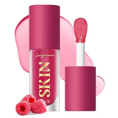 BANGFENG Lip Glow Oil – Hydrating, Non-Sticky Plumping Lip Gloss & Tinted Lip Balm | Long-Lasting Moisturizing Shine, Big Brush Head