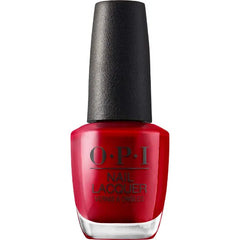 OPI Nail Lacquer Opaque Crème Collection | Bright & Dark Red | Chip Resistant, Fast Drying, Streak Free
