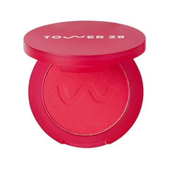 Tower 28 GetSet Matte Powder Blush for Cheeks - 12-Hour Setting Blush Powder for Smooth, Blurred Skin, Talc-Free, Sweat-Proof Face Blushes, Makeup for Sensitive Skin