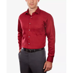 Van Heusen Men's Regular Fit Stretch Wrinkle Free Sateen Dress Shirt
