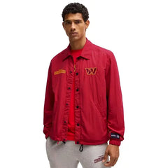 Hugo Boss x NFL Embroidered Branding Water-Repellent Jacket