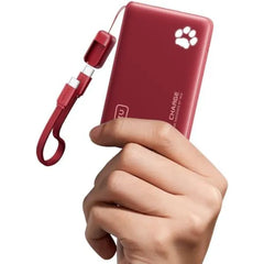 INIU 45W Fast Charging 10000mAh Portable Power Bank – Ultra Compact Travel Charger with Detachable USB-C Cable