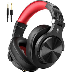OneOdio A70 Bluetooth Over Ear Headphones, Wireless Headphones w/ 72H Playtime, Hi-Res, 3.5mm/6.35mm Wired Audio Jack for Studio Monitor & Mixing DJ Guitar AMP, Computer Laptop PC Tablet