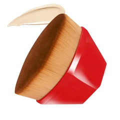 Daubigny Hexagon Flat Top Kabuki Foundation Brush with Protective Case | Professional Face Brush for Liquid and Powder