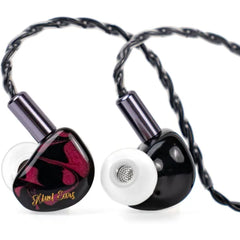 Linsoul Kiwi Ears Cadenza 10mm Beryllium Dynamic Driver IEM 3D Printed with Detachable Interchangeable Plug 0.78 2pin 3.5mm IEM Cable for Musician Audiophile