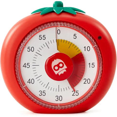 MOOKING Visual Timer for Kids, 60-Minute Countdown Magnetic Timer with Silent Operation, Cute 4-Color Zone Design for Classroom, Office & Kitchen Use
