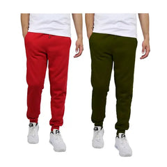 Blue Ice Men's 2-Pack Fleece-Lined Jogger Sweat Pants