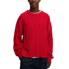 COTTON ON Men's Cable Knit Crew Sweater