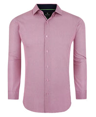 Tom Baine Men's Plaid Button Down Dress Shirt