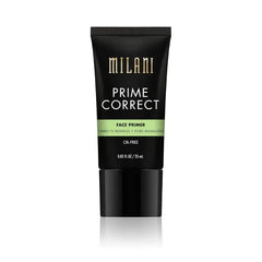 Milani Prime Correct Face Primer - Corrects Redness + Pore-Minimizing (0.85 Fl. Oz.) Vegan, Cruelty-Free Face Makeup Primer to Color Correct Skin & Reduce Appearance of Pores