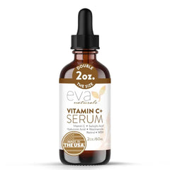 Eva Naturals Vitamin C Serum for Face – Anti Aging Dark Spot Remover with Retinol, Hyaluronic Acid, Niacinamide & Salicylic Acid – Face Serum for Women for Clear, Smooth, Radiant Skin