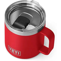 YETI Rambler 14 oz Mug, Vacuum Insulated, Stainless Steel with MagSlider Lid, Stainless | Vacuum Insulated, MagSlider Lid, Stainless