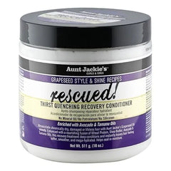 Aunt Jackie's Grapeseed Style and Shine Recipes Ice Curls Glossy Curling Jelly, Hydrates, Softens, Makes Waves
