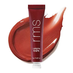 RMS Beauty Liplights Cream Lip Gloss - Tinted Lip Gloss, Lip Plumper & Balm with Jojoba Oil for Hydration