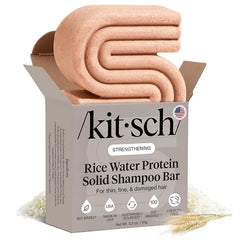 Kitsch Rice Water Protein Shampoo Bar for Hair Growth – Strengthening Shampoo Bar with Star Wars C-3PO Design, Reduces Breakage, Boosts Shine, Vegan, Paraben, Silicone & Sulfate-Free, 3.2 oz