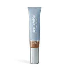 PrimeSkin CC+ Cream for Mature Women – Lightweight Liquid-to-Powder Foundation – Blurs Pores & Covers Age Spots – Crease-Free, Hydrating & Soft-Matte Finish for Sensitive Skin