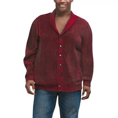 King Size Men's Big & Tall Shaker Sweater
