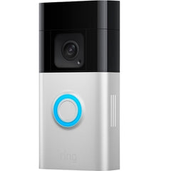 Ring Battery Doorbell Plus Smart Wi-Fi Video Doorbell - Satin Nickel