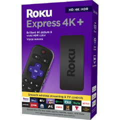 Roku Streaming Media Player Express 4k+ (3941R) Black