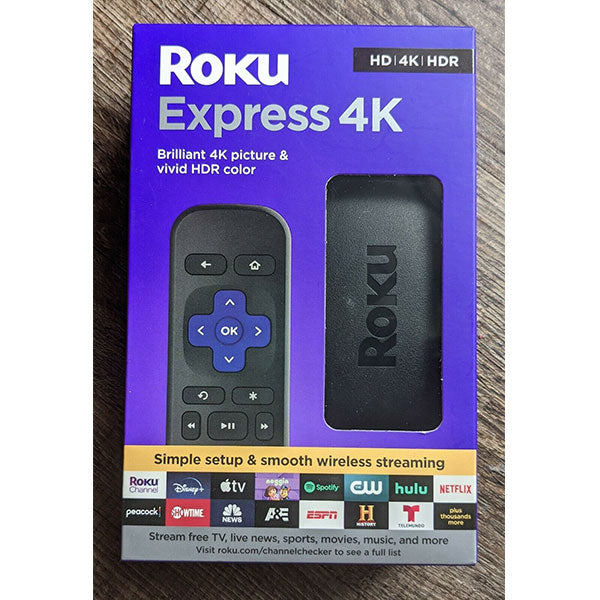 Roku Streaming Media Player Express 4k (3940RW2) Black