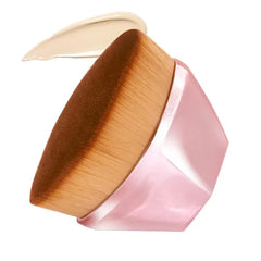 Daubigny Hexagon Flat Top Kabuki Foundation Brush with Protective Case | Professional Face Brush for Liquid and Powder