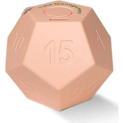 CREAVIVA Cube Pomodoro Timer – Flip Countdown Rechargeable Mini Productivity Timer with Silent/Vibration Mode for Study, Office & ADHD
