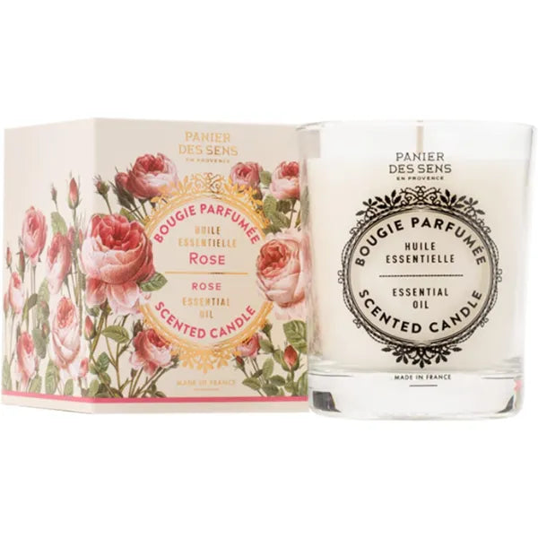 Panier des Sens Scented Candles - Hand-Poured in Provence, Long Lasting Scented Candles up to 55 Hours Burn Time, 100% Natural Cotton Wick - 6.3 oz
