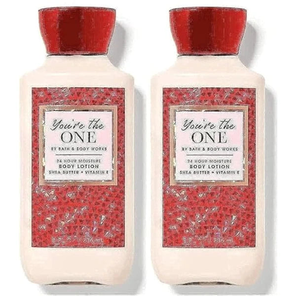 Bath & Body Works Super Smooth Body Lotion 2 Pack Gift Sets – 8 oz Each – You’re the One, Into the Stars, Gingham Love – Women’s Moisturizing Lotion