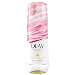 Olay Body Wash for Women, Indulgent Moisture, 24hr Moisturizing & Nourishing Formula, Infused with Vitamin B3 Complex, Luxurious Fragrances - 20 fl oz