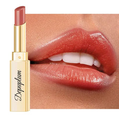 Depuplum Lipstick for Women Hydrate Glossy Lipstick Moisture Lip Gloss Sheer-Medium Coverage Shine Tinted Lip Balm for Dry Lips