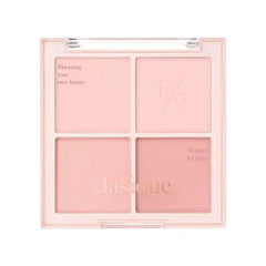 dasique Blending Mood Cheek 4 Blendable Shades in Lightweight Smooth Powder Vegan Pink Blush