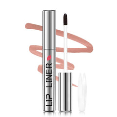 Erinde Lip Liner Peel Off Lip Stain, Long Wear Tattoo Lip Liner with Tweezer, Matte Peel Off Lipliner Stain, Long Lasting, Waterproof, Transfer-proof, Easy to Use & Natural Finish