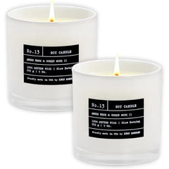 Lulu Candles  Luxury Scented Soy Jar Candle Hand Poured in The USA Highly Scented & Long Lasting .