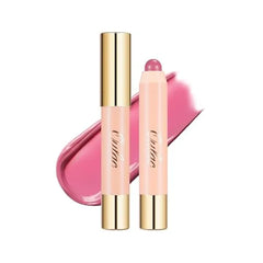 Oulac Magenta Lipstick - Lipstain and Blush Duo, Tinted Lip Balm, Moisturising and Nourishing, Glossy Finish