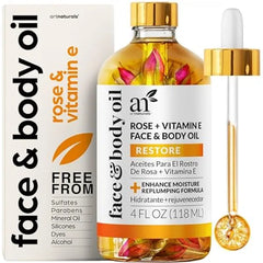 Artnaturals Organic Lavender + Jasmine Face Oil for Body & Hair 100% Natural, Moisturize, Rejuvenate & Enhance your skin Anti Aging Moisturizer Facial Oil for Fine Lines, Scars & Wrinkles