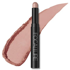 FOCALLURE Shimmer and Matte Cream Eyeshadow Stick,Smooth Brilliant Eye Brightener Pencil for Women,Long Lasting Waterproof Eye Shadow and Liners Makeup
