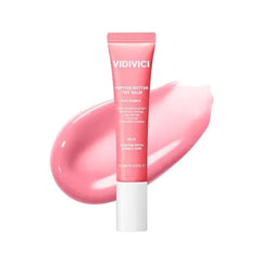 VIDIVICI Peptide Butter Tint Balm 10 Color Variants, Moisturizing Lip Tint with Melting Peptide Complex & Sheer Tinted Glow