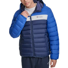 Men's Performance Quilted Hooded Jacket