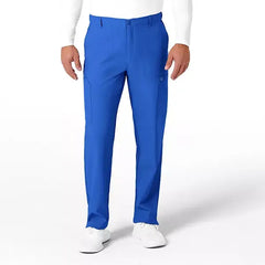 Wink Men's W123 Flat-Front Utility Cargo Scrub Pant