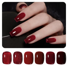 GAOY 6-Color Soak-Off UV Gel Nail Polish Sets