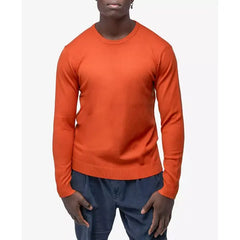 X-Ray Men's Basic Midweight Crewneck Pullover Sweater