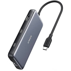 Anker Power Expand 8-in-1 USB-C PD 10Gbps Data Hub - Gray